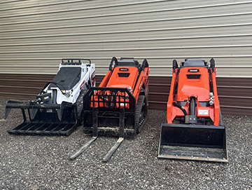 Mini Skid Steer Rental in Fenton, Michigan